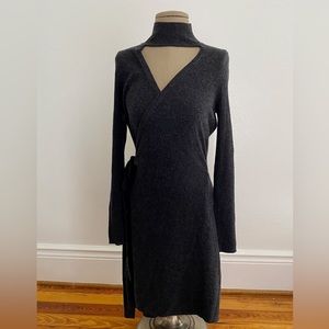 Diane Von Furstenberg Wrap Sweaterdress